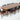 Restored Mid - Century Teak Surfboard Dining Table, c.1960s | Bazaa | Designer, Vintage and Antique Furniture
