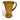 Retro Amber Sugar Frosted Pitcher and 4 Glasses c.1950 | Bazaa | Designer, Vintage and Antique Furniture