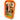 Retro Orange Rectangle Large Plastic Bulbous Mirror - Bazaa