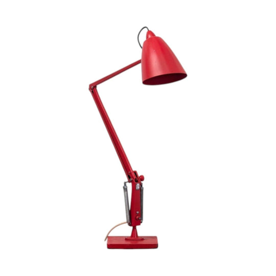 Retro Red 'Studio K' Task Lamp by Planet Lighting