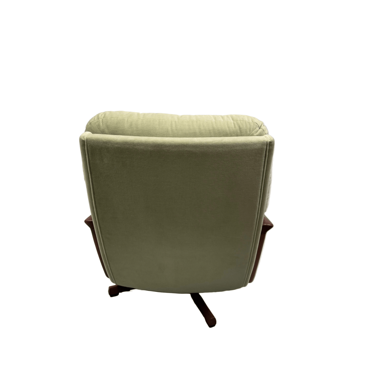 Retro Tessa T1 Armchair Mint Green Cord Upholstery | Bazaa | Designer, Vintage and Antique Furniture