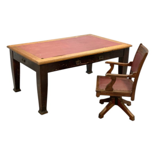 Captains Chair and Partners Desk Set