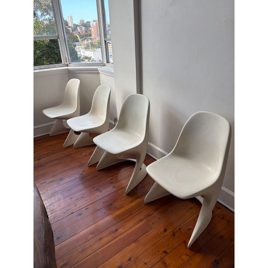 4x Kartell Casala Model 2004/2005 chairs