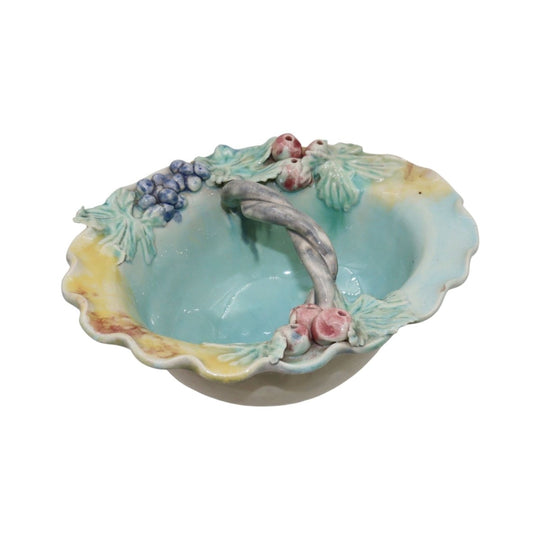 Rope handled basket by John Castle-Harris