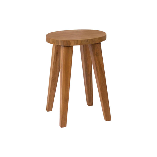 Round Teak Wood Stool