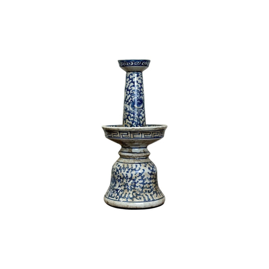Round Vine Porcelain Candle Holder