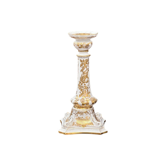 Royal Crown Derby candlestick gold alves c.1975