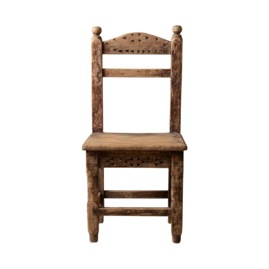 Rustic Folk Art Chair From Savoie | Antique Chair