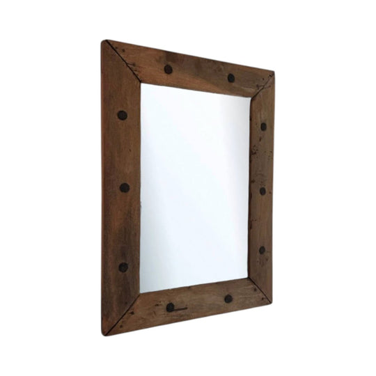 Rustic handmade Farmhouse Mirror