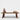 Rustic Recycled Teak Wood Bench | Bazaa | Designer, Vintage and Antique Furniture