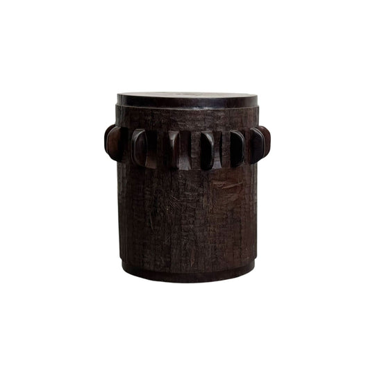 Rustic Sugar Grinder Stool