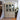 Antique white wall Unit buffet sideboard display cabinet image 1