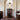 Large vintage kidney shape crystal display cabinet image 1
