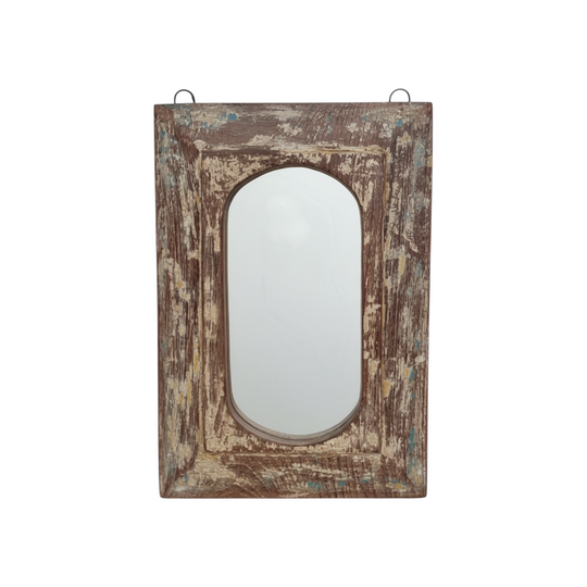 Indian Vintage Temple Mirror - Medium