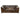 Saporiti Brown Leather 2 Seat Sofa | Bazaa | Designer, Vintage and Antique Furniture