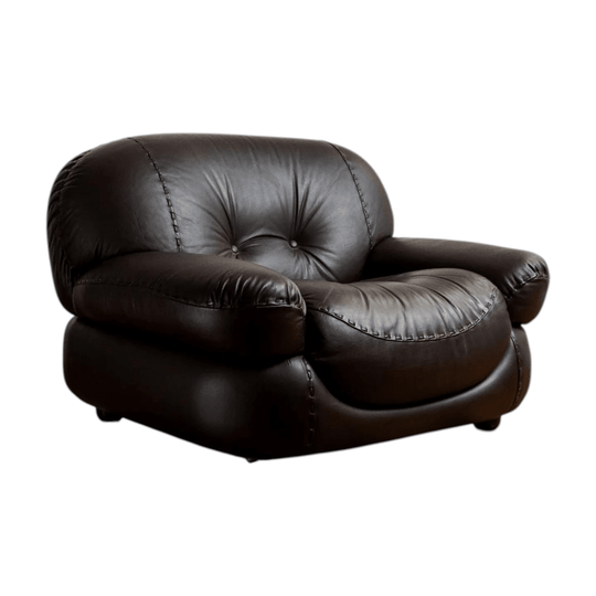 Sapporo Leather Armchair - Italian Club Chair (Girgi)