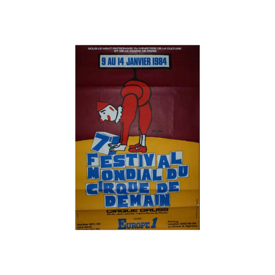 Savignac Festival Mondial du Cirque de Demain 1984