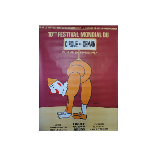 Savignac Festival Mondial du Cirque de Demain 1987