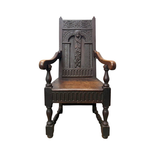 Scottish Wainscot ArmChair in Oak