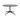 Segmented all black aluminium base table by Charles & Ray Eames for Herman Miller | Bazaa | Designer, Vintage and Antique Furniture
