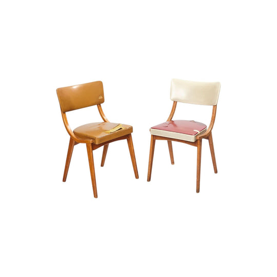 Set of 1950 kitchen chairs- "Edgar & Ellen"