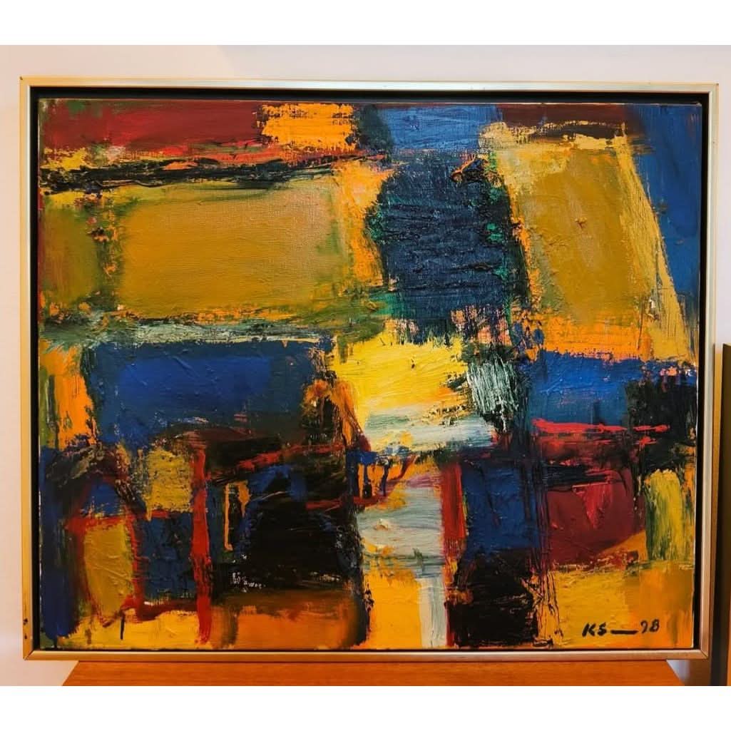 Set of 3 Original Danish Artist works from Gallery Rasmus, Odense | Bazaa | Designer, Vintage and Antique Furniture