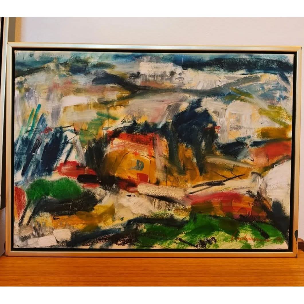 Dimish Artist Shop Set of 3 Original Danish Artist works from Gallery Rasmus, Odense ...