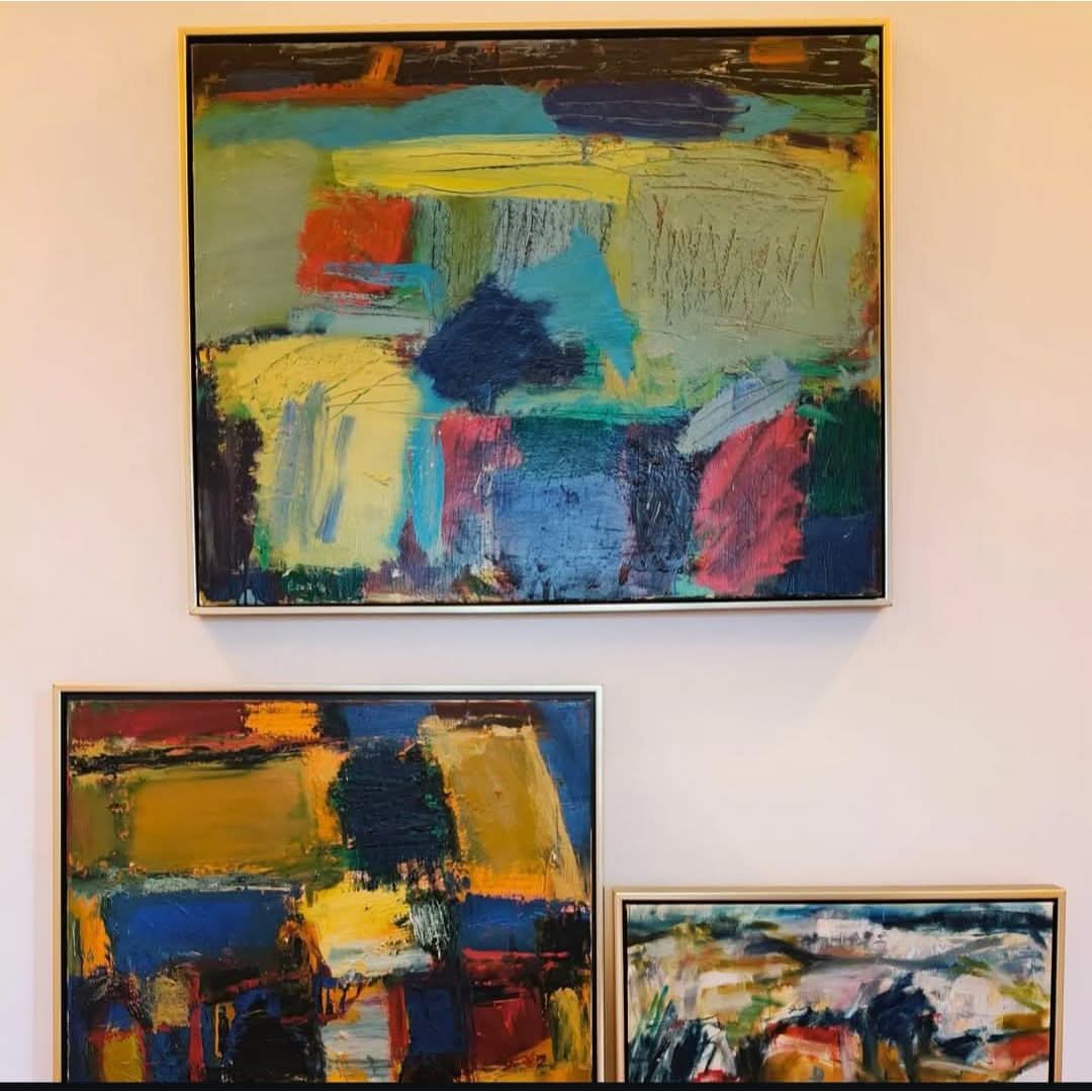 Set of 3 Original Danish Artist works from Gallery Rasmus, Odense | Bazaa | Designer, Vintage and Antique Furniture