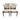 Set of 4 Mid Century Parker 'Matchstick' Dining Chairs* | Bazaa | Designer, Vintage and Antique Furniture