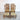 Set Of 4 Mid Century Shaker Style Dining Chairs With Woven Seat* | Bazaa | Designer, Vintage and Antique Furniture