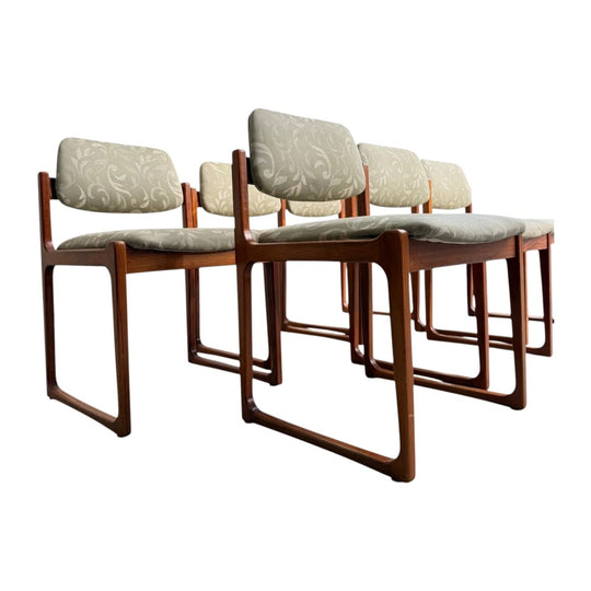 Set of 6 Gerald Easden Module Furniture Dining Chairs Australian Mid-Century Modern