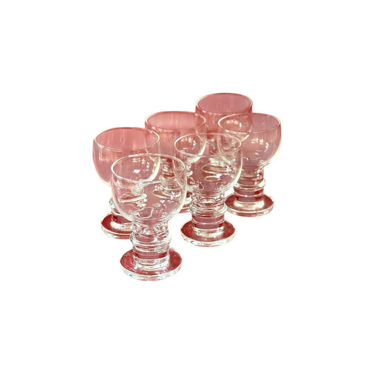 Set of 6 'Herttua' Teardrop Glasses