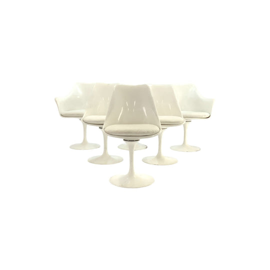 Set of 6 Tulip Dining Chairs imported from Brazil. Priced individually. Eternity Collections