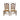 Set Of 6 Vintage Rustic Farmhouse Rush Seat Ladderback Dining Chairs | Bazaa | Designer, Vintage and Antique Furniture