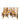 Set of 8 French Provincial Oak High Ladderback Chairs with Woven Rush Seats, Mid-19th Century | Bazaa | Designer, Vintage and Antique Furniture