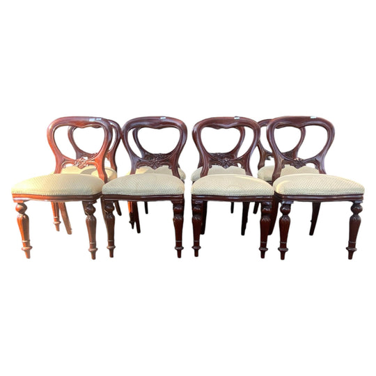 Set of 8 Victorian Dining Chairs