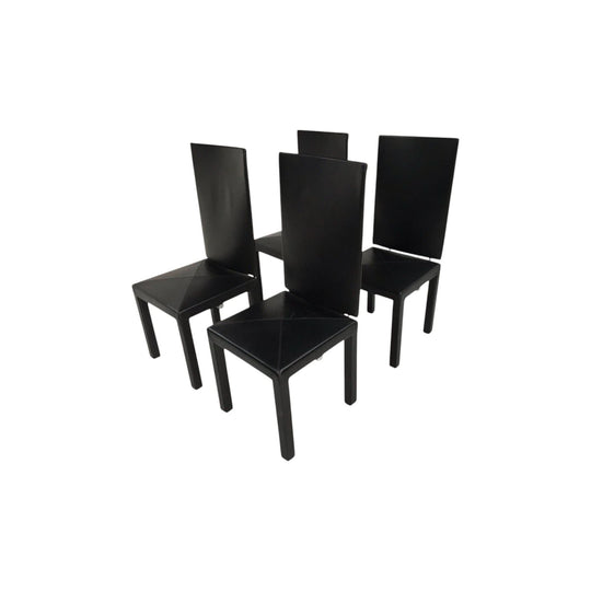 Set of Four B&B Italia Paolo Piva Arcadia Dining Chairs, 1980s