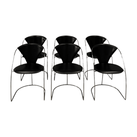 Set of Six ARRBEN DINING CHAIRS