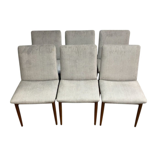 Set Of Six Mid Century 'Ballarat' Slab Back Parker Dining Chairs