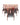 Set of Six Mid - Century Scandinavian Dining Chairs – Spindle Back, Black Seats. B12589 | Bazaa | Designer, Vintage and Antique Furniture
