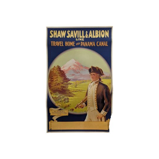 Shaw SAvill & Albion Line Travel Home via Panama Canal