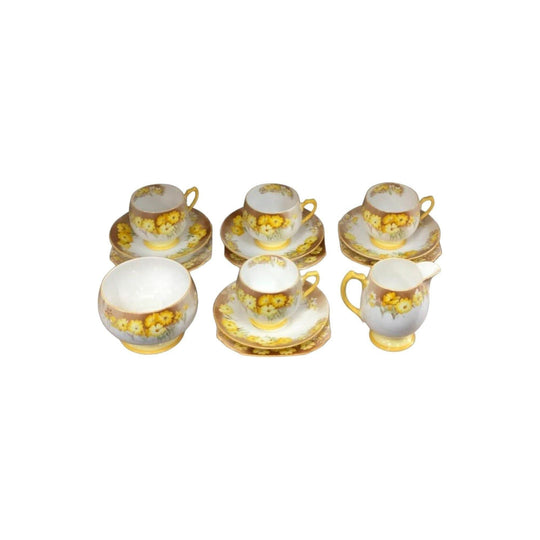 Shelley 14-Piece Tea Set