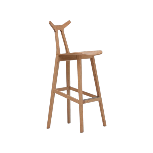 Shin Azumi for Fredericia 'Nara' Bar Stool in Oak | Bazaa | Designer, Vintage and Antique Furniture