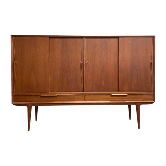 Mid Century Danish Teak Sideboard By Gunni Omann