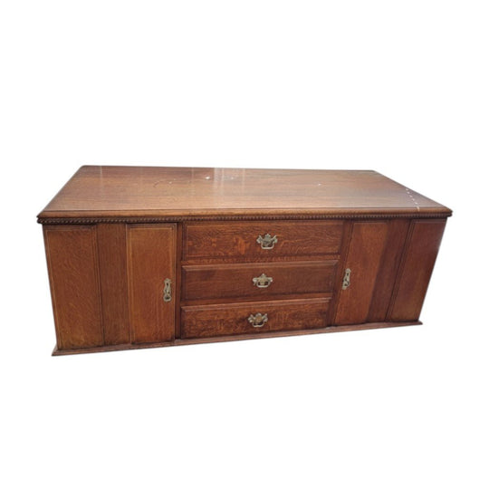 Sideboard Solid Timber Vintage Style Buffet TV Unit Storage Cabinet Low Console