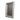 Silvered Embossed Rectangular Wall Mirror in the Style of Chaandhi Kar | Bazaa | Designer, Vintage and Antique Furniture