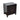 Single Drawer Black Lacquer Bedside Cabinet | Bazaa | Designer, Vintage and Antique Furniture