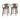 SK8 Counter Stools in Smoke Oiled Oak & Leather | Bazaa | Designer, Vintage and Antique Furniture
