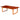 Sleigh‑Leg Coffee Table – Mid‑Century Teak Top | Bazaa | Designer, Vintage and Antique Furniture