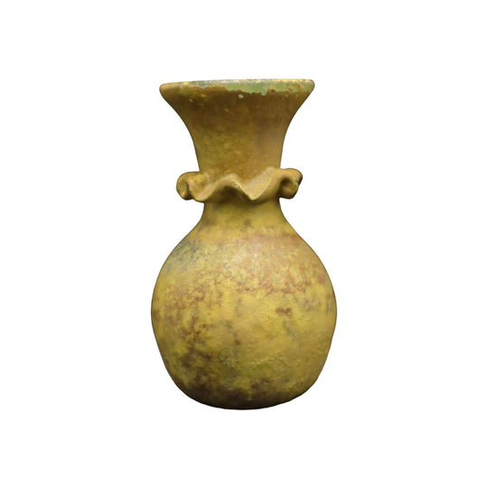 Small Murano Vase Vintage (70’s). Classical Roman Revival Scavo technique.